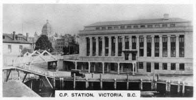 Canadian Pacific Station, Victoria, British Columbia, Canada, c1920