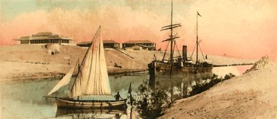 Suez-kanalen - Skibsværft VI, c1918-c1939. af Unbekannt