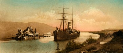 Suez-kanalen - Tussun-kurve, c1918-c1939. af Unbekannt