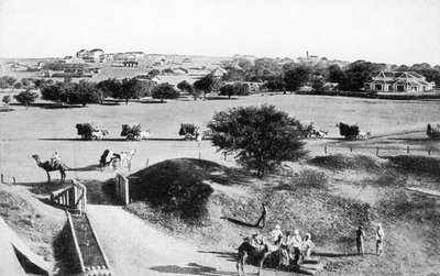 Cantonment, Mhow, Madhya Pradesh, Indien, begyndelsen af det 20. århundrede af Unbekannt
