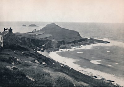 Cape Cornwall - Et ensomt sted, 1895 af Unbekannt