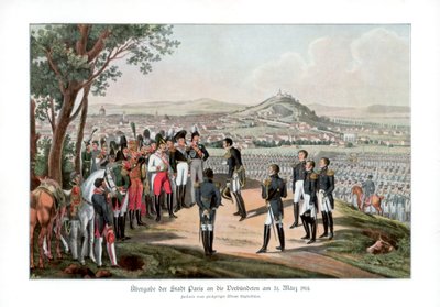 Kapitulation af Paris, 31. marts 1814 1900 af Unbekannt