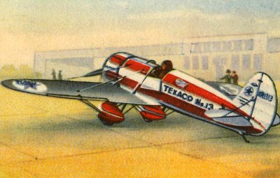 Kaptajn Frank Hawks Travel Air Type R Mystery Ship, 1932. af Unbekannt