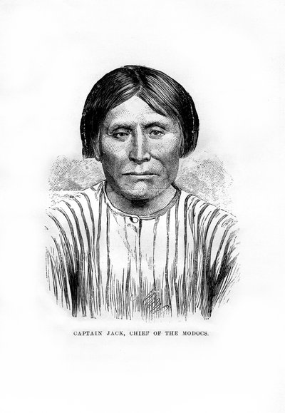 Kaptajn Jack, chef for den indfødte amerikanske Modoc-stamme, 1872 af Unbekannt