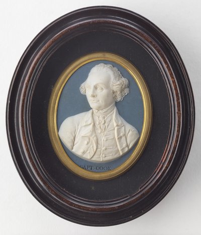 Kaptajn James Cook Wedgwood portrætmedaljon, ca 1776 af Unbekannt