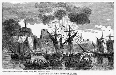 Erobringen af Fort Frontenac, 1758, 1877 af Unbekannt