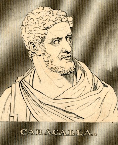 Caracalla, 188-217 e.Kr., 1830. af Unbekannt