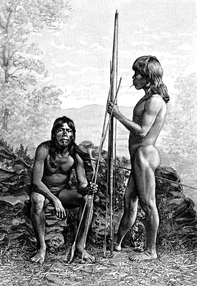 Caraya-indianere, Sydamerika, 1895 af Unbekannt