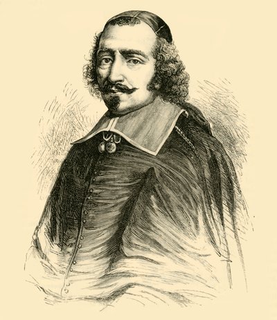 Kardinal Mazarin, c1640-1650, 1890. af Unbekannt
