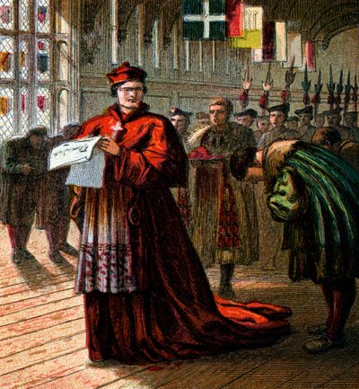 Kardinal Wolsey, c1850 af Unbekannt