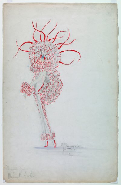 Carnation Girls, Midnight Frolic, for Ziegfeld Follies, 1921 af Unbekannt