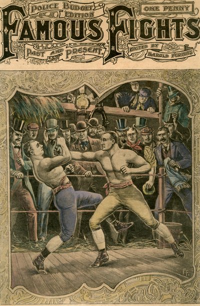 Carney bankede højre på kæben med al sin kraft, 1880