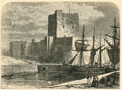 Carrickfergus Castle, 1898 von Unbekannt
