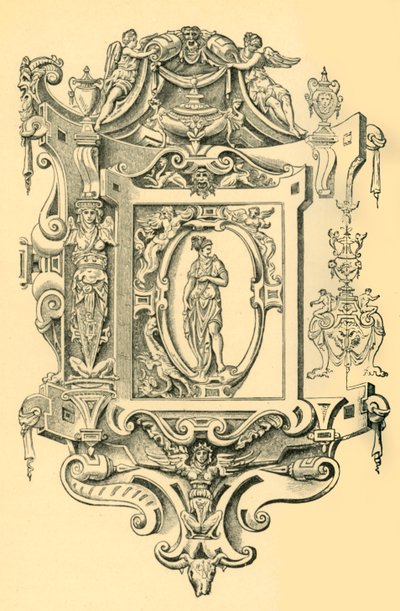 Cartouche, midten af det 16. århundrede, 1881. af Unbekannt