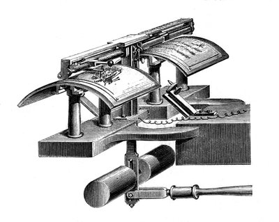 Casellis pantelegraf, 1874 af Unbekannt