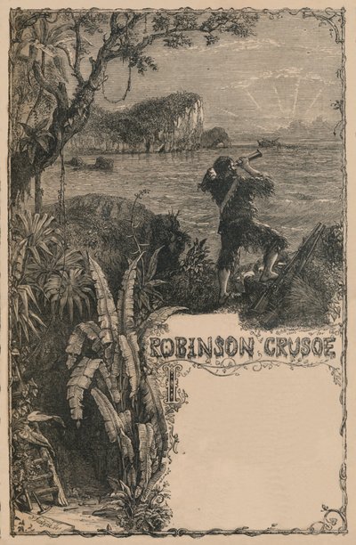 Cassells Robinson Crusoe, c1870 af Unbekannt