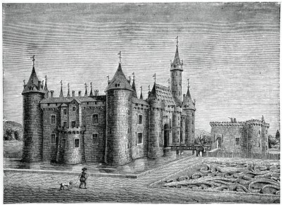 Slottet Marcoussis, nær Rambouillet, c1600-tallet, 1870 af Unbekannt