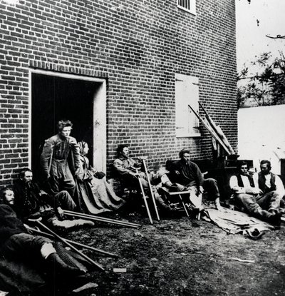 Ofre under den amerikanske borgerkrig, 1861-1865 af Unbekannt