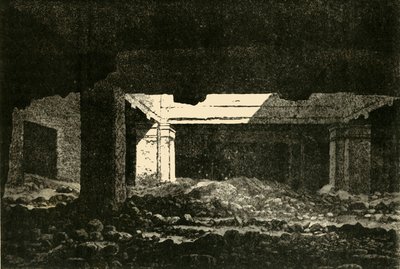 Katakomberne i Alexandria, 1890. af Unbekannt
