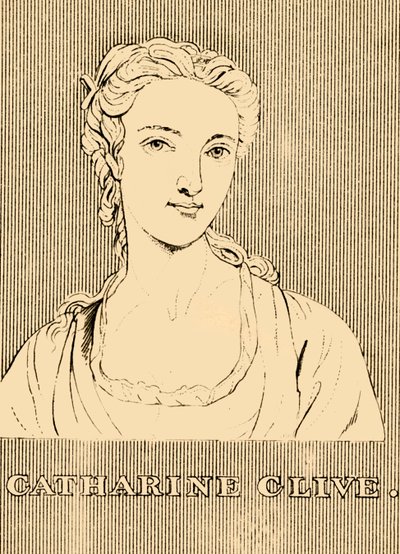 Catharine Clive, 1711-1785, 1830. af Unbekannt