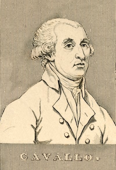 Cavallo, 1749-1809, 1830. af Unbekannt