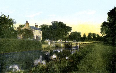 Caversham Lock, Berkshire, 20. århundrede af Unbekannt