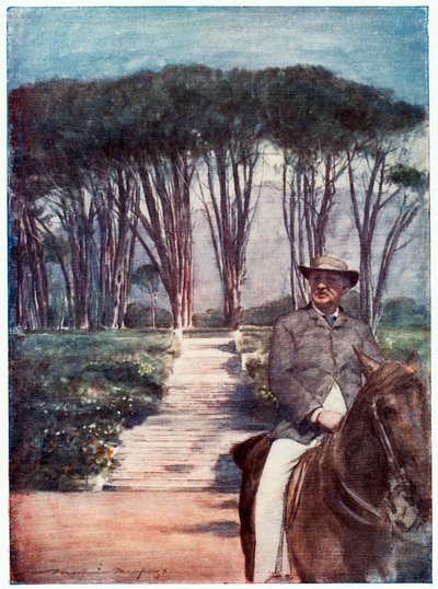 Cecil Rhodes, engelskfødt sydafrikansk iværksætter og statsmand, c1900 af Unbekannt
