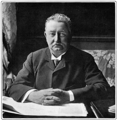 Cecil Rhodes, engelskfødt sydafrikansk iværksætter og statsmand, c1901 af Unbekannt