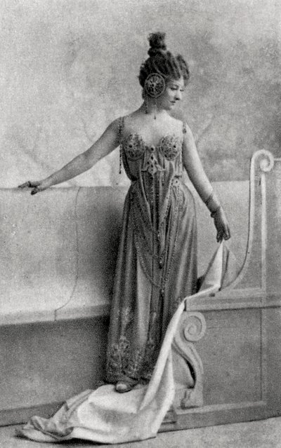 Cecile Sorel, fransk skuespillerinde, 1893 af Unbekannt
