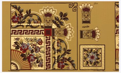 Ceiling Border (USA), 1875–1906 af Unbekannt