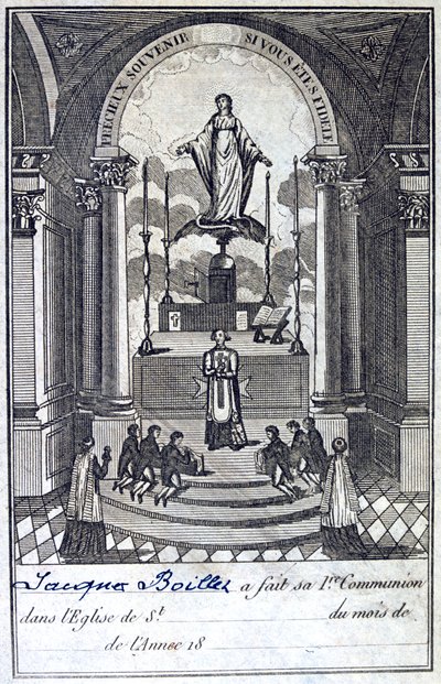 Nadversattest, 1800-tallet af Unbekannt