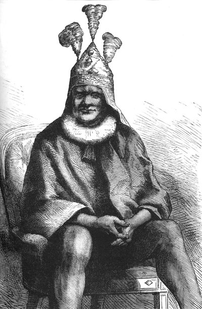 Cetewyo, Zuluernes konge, c1880 af Unbekannt
