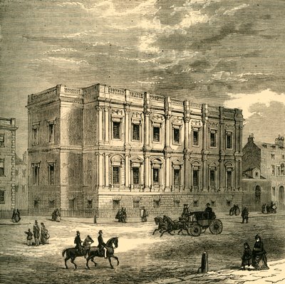 Chapel Royal, Whitehall, eksteriør, 1881. af Unbekannt