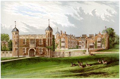 Charlecote Park, Warwickshire, hjemsted for familien Lucy, c1880 af Unbekannt