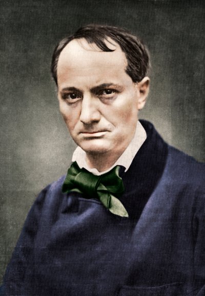 Charles Baudelaire, indflydelsesrig fransk digter, kritiker og oversætter, midten af det 19. århundrede. af Unbekannt