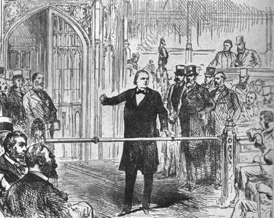 Charles Bradlaugh... Claiming the Right to Make the Bekräftelse af Troskab..., 1880, 1901. af Unbekannt
