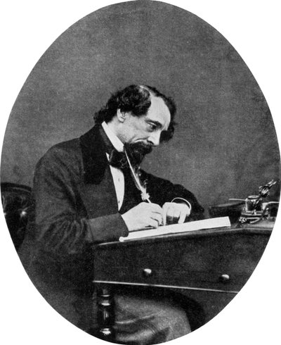 Charles Dickens, britisk forfatter, 19. århundrede 1956 af Unbekannt