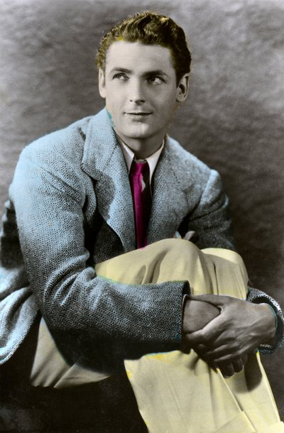 Charles Farrell 1901-1990, amerikansk skuespiller, 20. århundrede af Unbekannt