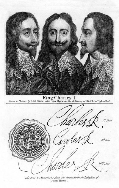 Charles I af England af Unbekannt