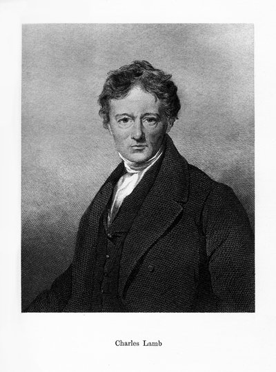 Charles Lamb, engelsk essayist, 1800-tallet af Unbekannt