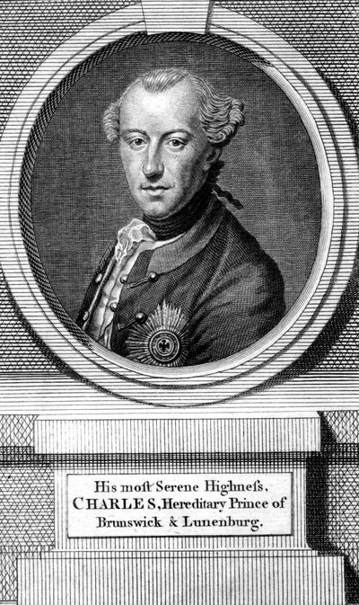 Charles William Ferdinand, hertug af Brunswick, 1735-1806 af Unbekannt