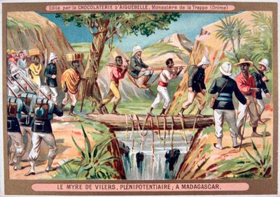 Charles le Myre de Vilers, bosiddende general på Madagaskar, 1800-tallet af Unbekannt