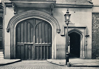 Charterhus. Yderside af Entrance Gateway, 1925 af Unbekannt