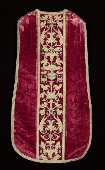 Chasuble, slutningen af 1600-tallet. af Unbekannt