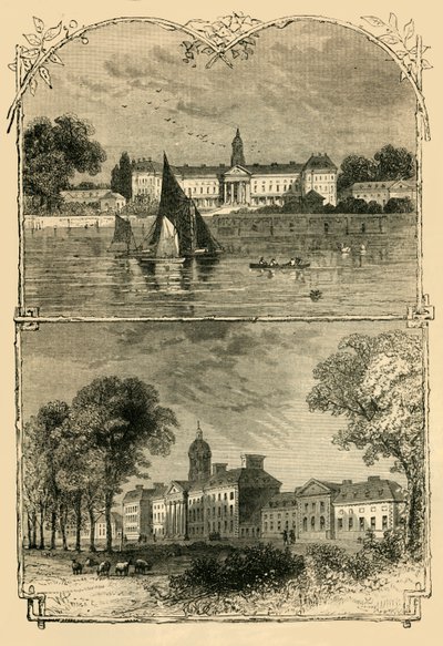 Chelsea Hospital, c1876. af Unbekannt