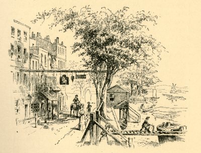 Chelsea var på det tidspunkt en landsby ved floden, 1907. af Unbekannt