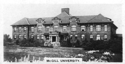 Kemibygning, McGill University, Montreal, Canada, c1920