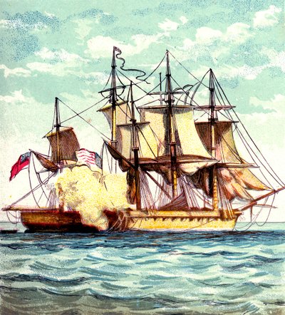 Chesapeake og Shannon, 1812 c1850