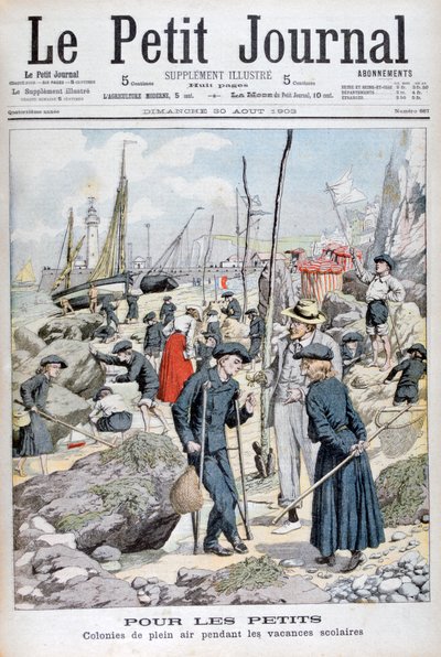Børneferielejr i skoleferier, 1903 af Unbekannt