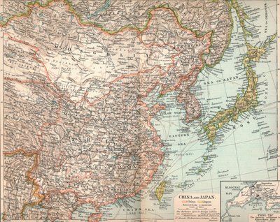Kina og Japan, c1903, 1904 af Unbekannt